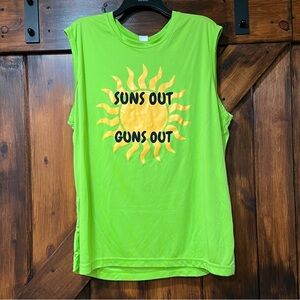 Sport-Tek Suns out guns out muscle tee